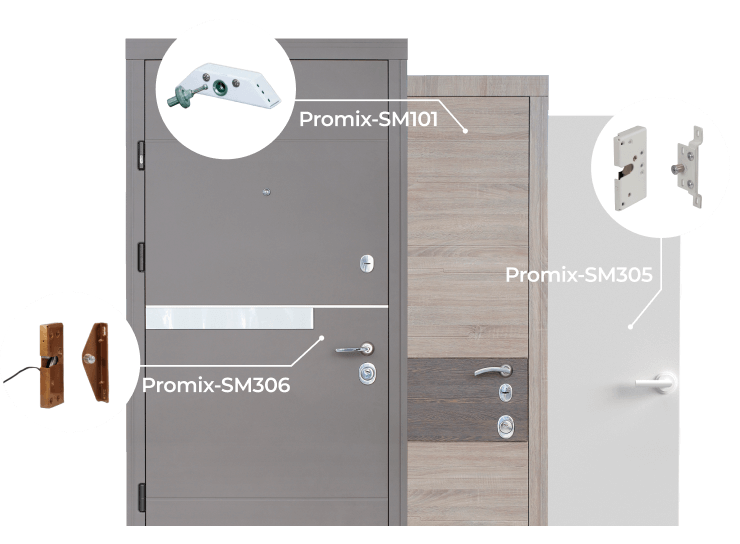 Электромеханические замки для дверей
